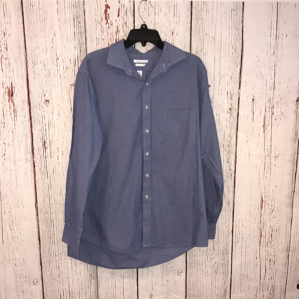 Checkard mens dress shirt